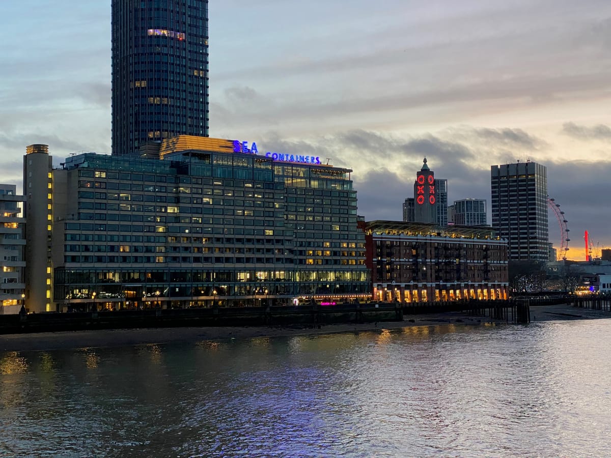 Christmas in London, December 2019